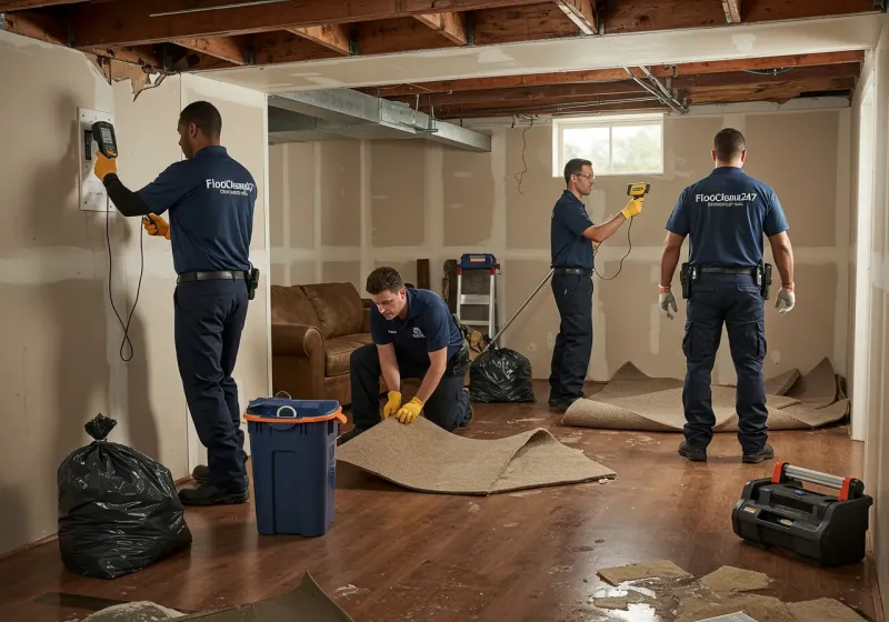 Flood DamageMaterial Assessment and Debris Removal process in Nellis Air Force Base, NV