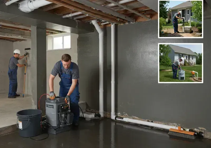 Basement Waterproofing and Flood Prevention process in Nellis Air Force Base, NV